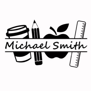 Home Library Stamp for Books