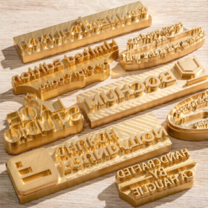 Custom Brass Stamp (Head Only)